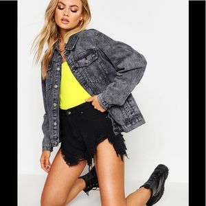 Oversized denim jacket